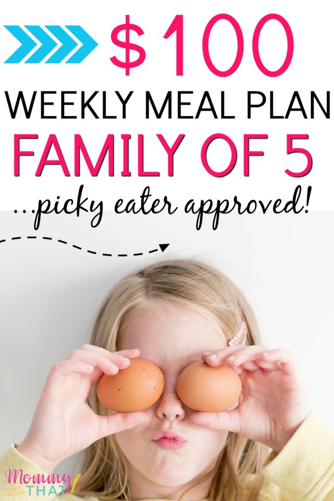 Drawing a blank on what to cook this week? This budget friendly meal plan will give inspiration to your families meal plan! Grocery lists, links to recipes and prices included. #weeklymealplan #grocerylists