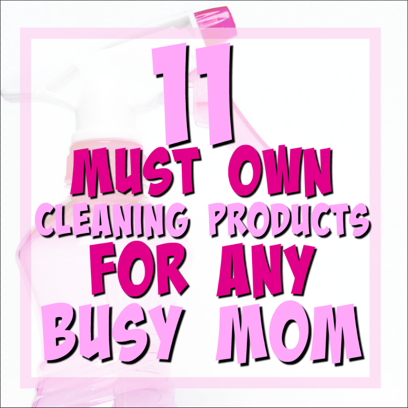 cleaning products for busy mom