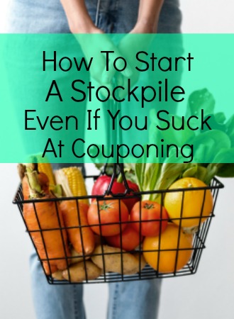 How To Start A Stockpile Even If You Suck At Couponing