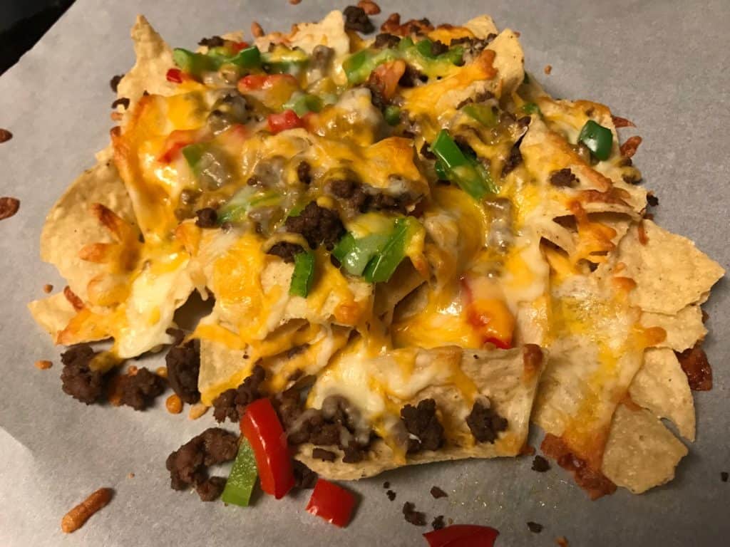 Nachos no cook meal plan