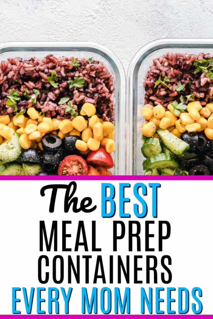 The best meal prep containers every mom needs! These meal prep containers make prepping easy for busy moms. Practical and affordable these meal prep containers will take your cooking to the next level. 