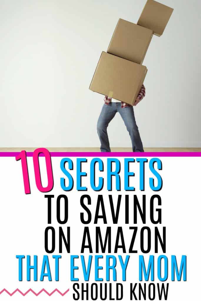 10 secrets to saving on amazon. The best tips and tricks to getting the most bang for your buck when online shopping. Great shopping hacks for christmas and anytime of the year.