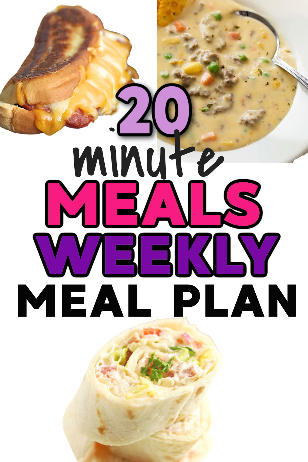 20 minute Dinners! Weekly Family Meal Plan (Week 6) + Monthly Sam’s Club Haul